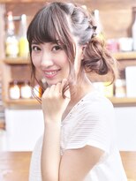 モニカ 横須賀中央店(Monica)&nbsp;☆☆ゆる編み込みのサイドアップスタイル☆☆