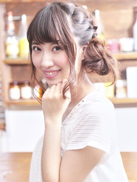 モニカ 横須賀中央店(Monica) ☆☆ゆる編み込みのサイドアップスタイル☆☆