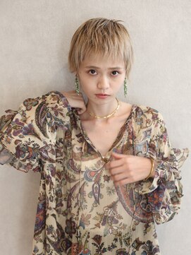 エンバイフラワー(enn by flower) 【FlowerByenn】ベリーショート×ハイトーン