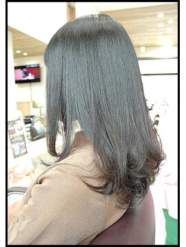 メタ(META) カット+毛髪再生プレミアムプラセンタカラ―※外国人風アッシュ