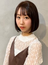 ラフ(raugh) 【raugh】大人可愛い20代30代40代王道ワンレンボブ