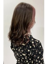 ジーニー 横浜(giinii)&nbsp;giinii_渋谷良太_モテ髪ミディアム_ピンクベージュ_ペールピンク