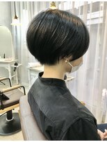 エトネ ヘアーサロン 仙台駅前(eTONe hair salon) ネープレスショートボブ