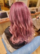 エンカウントバイマハロ 千葉(encount by mahalo)&nbsp;韓国風レイヤー艶ボルドーテラコッタ[千葉/千葉駅/ブリーチ]