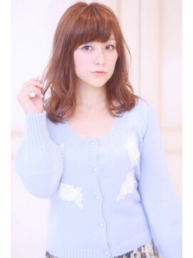 美容室 リーフ 竜南店(LeaF) フレンチシックなフェアリーミディアム