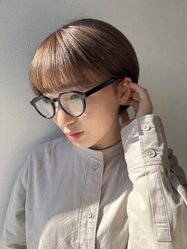 ラフ バイ マグ 南松本(R.A.F. by Mag) 【R.A.F】大人可愛い♪ショートボブウルフカット小顔カット