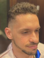 ヒロギンザ 御徒町店(HIRO GINZA)&nbsp;スキンフェードオールバックスタイル