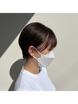 美容室 アイディー i-dee ばっさりショート