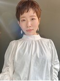 【morio池袋】刈り上げない美しいピクシーショート♪