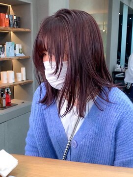 ロンド 表参道店(Lond) Lond表参道【伊杏】パープルカラー　フェイスレイヤー