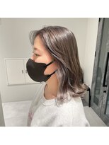 ルイス 喜連瓜破(Luis)&nbsp;グレージュ×ホワイトシルバー