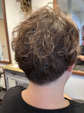 ジュジュ(juju) ショートパーマ