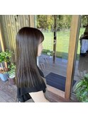 白髪ぼかしハイライト
