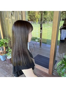 ログ(Log) 白髪ぼかしハイライト