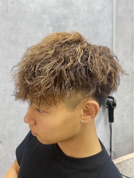 アンディ 御堂筋なんば店(ANDY) メンズカラーパーマツイストスパイラル