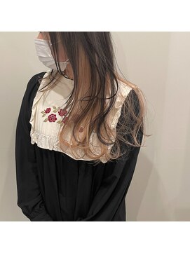 ユニコ(unico) インナーカラー/ミルクティーベージュ