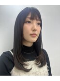 首周りが綺麗に見える！レイヤースタイル