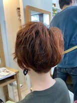 ラゴム 池袋(LAGOM)&nbsp;切りっぱなしボブ/美髪/ピンクブラウン[池袋/髪質改善]