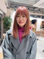 アドア 横浜(ADORE)&nbsp;【ADORE横浜】ピンクベージュ×ブリーチカラー