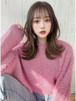 オリジンズヘアーセカンド 守谷店(Origins hair 2nd)&nbsp;くびれヘア×ベージュ系カラー×BYKARTE TR