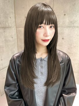 ロンドローズ 名古屋(Lond damaskRose) レイヤーカット ケアブリーチ ダブルカラー 学割U24 カット207