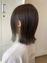 ヘアーデザイン キズナ(HAIR DESIGN Kizuna)&nbsp;インナーカラー×切りっぱなし外ハネ