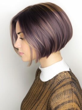 アルトリスト(Altruist Aging×HAIR&SPA) ★暗めカラーグランマッシュフェイスフレーミングデザインカラー