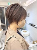 【KOS 立川】ショートカット×グレージュ