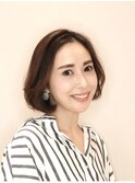 大人のエレガントボブ