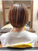 綺麗な後ろ姿ボブ/髪質改善トリートメント/丸みボブ