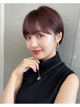 ロンドブルーム 天神大名店(Lond Bloom) 小顔に見せるヘア/ネビージュ/ショートヘア/ショートカット