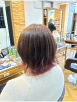 エリーザ 川越駅前店(Elisa)&nbsp;ショートボブ×インナーカラー♪