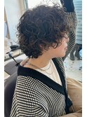 個性派くるくるパーマ/デザインパーマ/20代30代西原晃