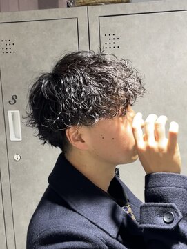 テクト バイアッシュ 吉祥寺店(Tect by Ash) 波巻きパーマ刈り上げマッシュツーブロックツイストスパイラル