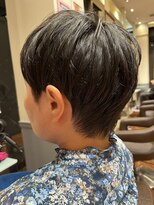 耳周りスッキリショート。