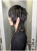 レイヤーハイレイヤーシャギーカットメンズカットウルフ