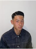 サイドパートスキンフェード