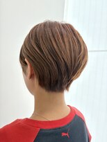 エスカーラ 町田(THE ESCALA)&nbsp;20代30代ショートレイヤーショートボブオリーブ顔周りレイヤー