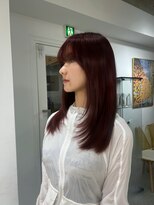 ペレ 渋谷(PELE)&nbsp;ミディアムヘア/デザインカラー/フェイスフレーミング/渋谷