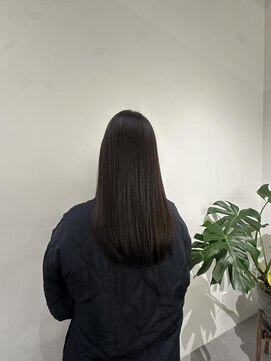 暗めグレージュカラー☆