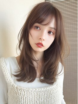 ケーツー心斎橋 クイーンズガーデン バイ ケーツー(K two QUEEN'S GARDEN by K two)の写真/【カミカリスマ受賞】印象を左右する顔周りのカット!!艶3倍シルクオイルカラーの組み合わせで垢抜け*