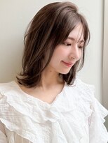 アグノス 青山(Agnos) ナチュラルカール美髪大人ガーリー似合わせカットイメチェン