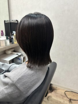 シュガー バイ エクラート 立川南口店(SUGAR by ECLART) 【立川】くびれボブ/切りっぱなしbob/ボブ/【髪質改善】