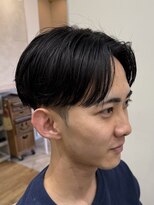 ヘアアンドフェイス ルースト(hair&face ROOST)&nbsp;MEN’S HAIR/サーフカール/刈り上げセンターパート/円町