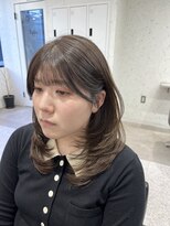 アデプト 北千住店(adept)&nbsp;【adept北千住エリ】ザクザクレイヤーヘア×オリーブベージュ