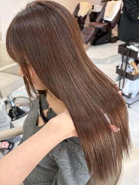 オルメ(olume) 透明感ミルクティーブラウン