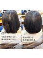 ヘアーサロン ラフリジー(Loufreasy)&nbsp;tokikataで気になる分け目の割れの毛流れ改善♪代々木