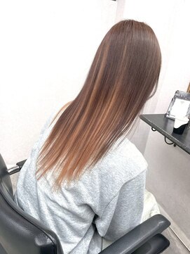 ナンバー ジルバ 立川(N° jillva) 韓国顔まわりレイヤーカット髪質改善透明感カラー20代30代40代