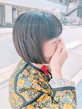 ヘアーワークスミスト 池袋店(Hair Works MIST) 大人ミニボブショート