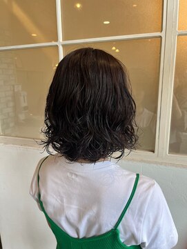 フィガロ ミリー 北生駒店(Figaro Mily) こなれパーマくびれヘア